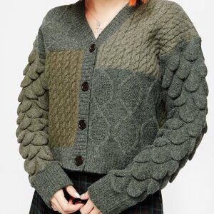 Disturbia Brazen Spliced Cardigan (medium)